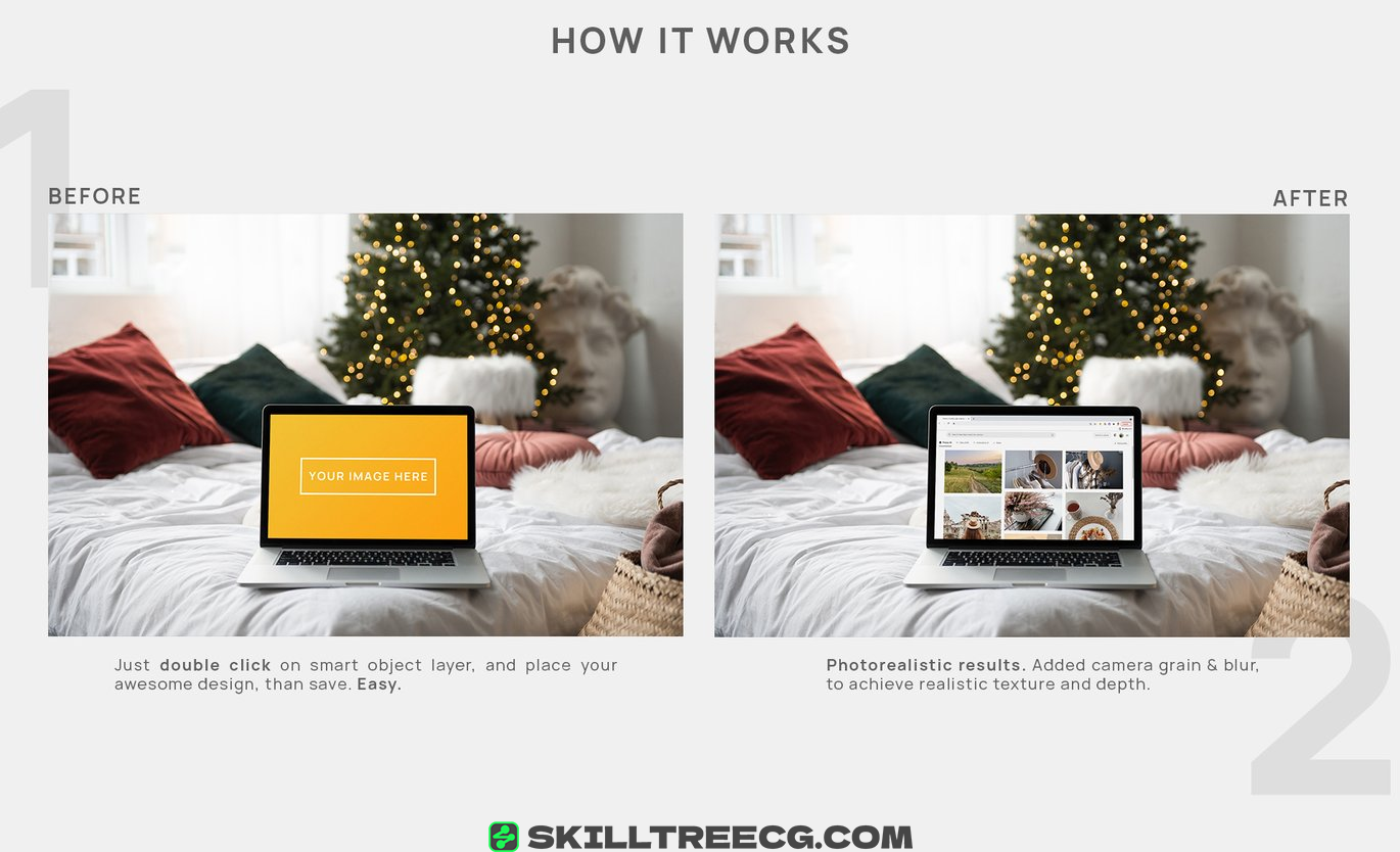 图片[2]-MacBook Pro Cozy Home Office Christmas Mockup（208758）-技能树
